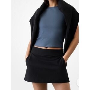 Athleta Brooklyn Mid Rise 13 1/2" Skort Blue New - size 8